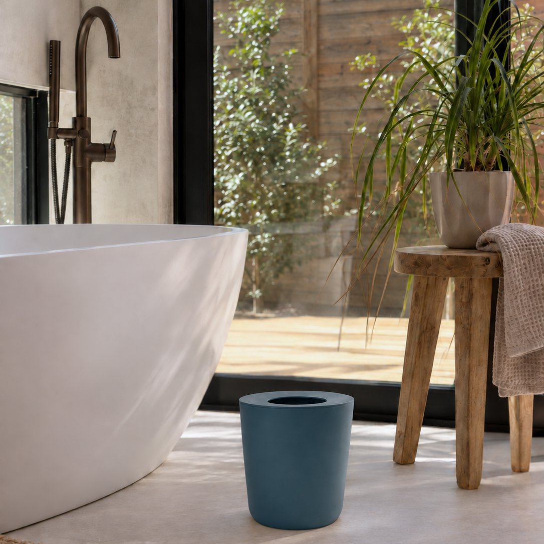 Bathroom Bin 6L - Blue Abyss EKOBO