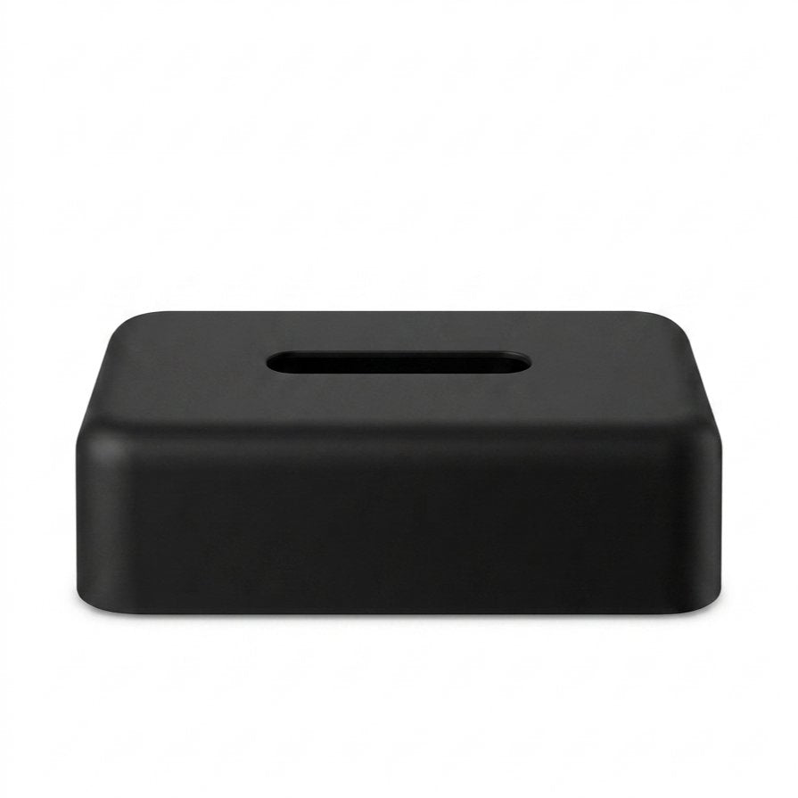 Rectangle Tissue Box Cover - Black EKOBO