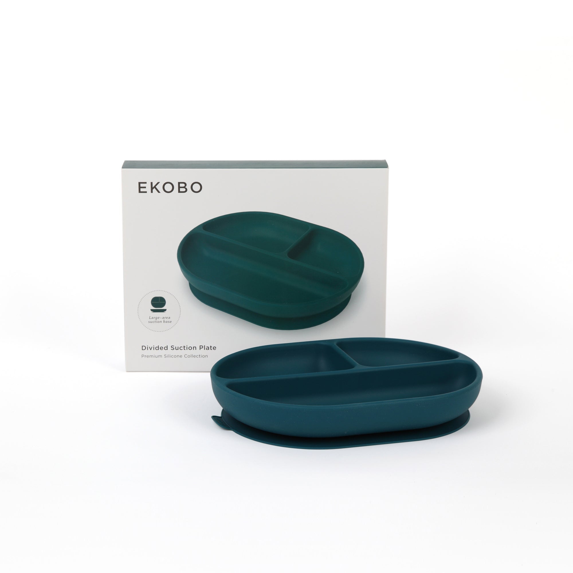 Divided Suction Plate - Blue Abyss EKOBO USA