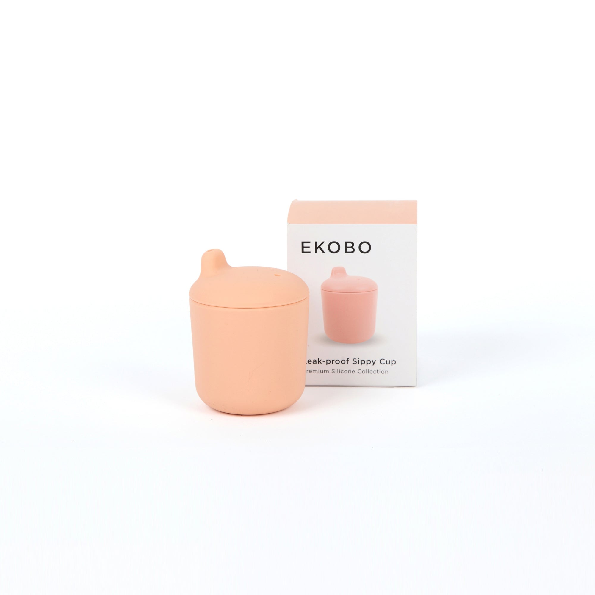 Silicone Baby Sippy Cup - Blush Kids EKOBO