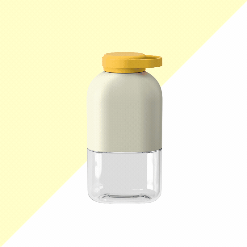 Slim Tritan Water Bottle 350ml Ivory / Mimosa EKOBO