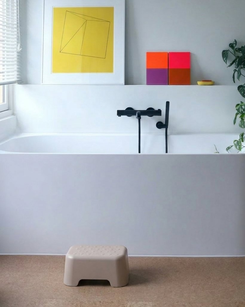 Kids Step Stool - Sand EKOBO