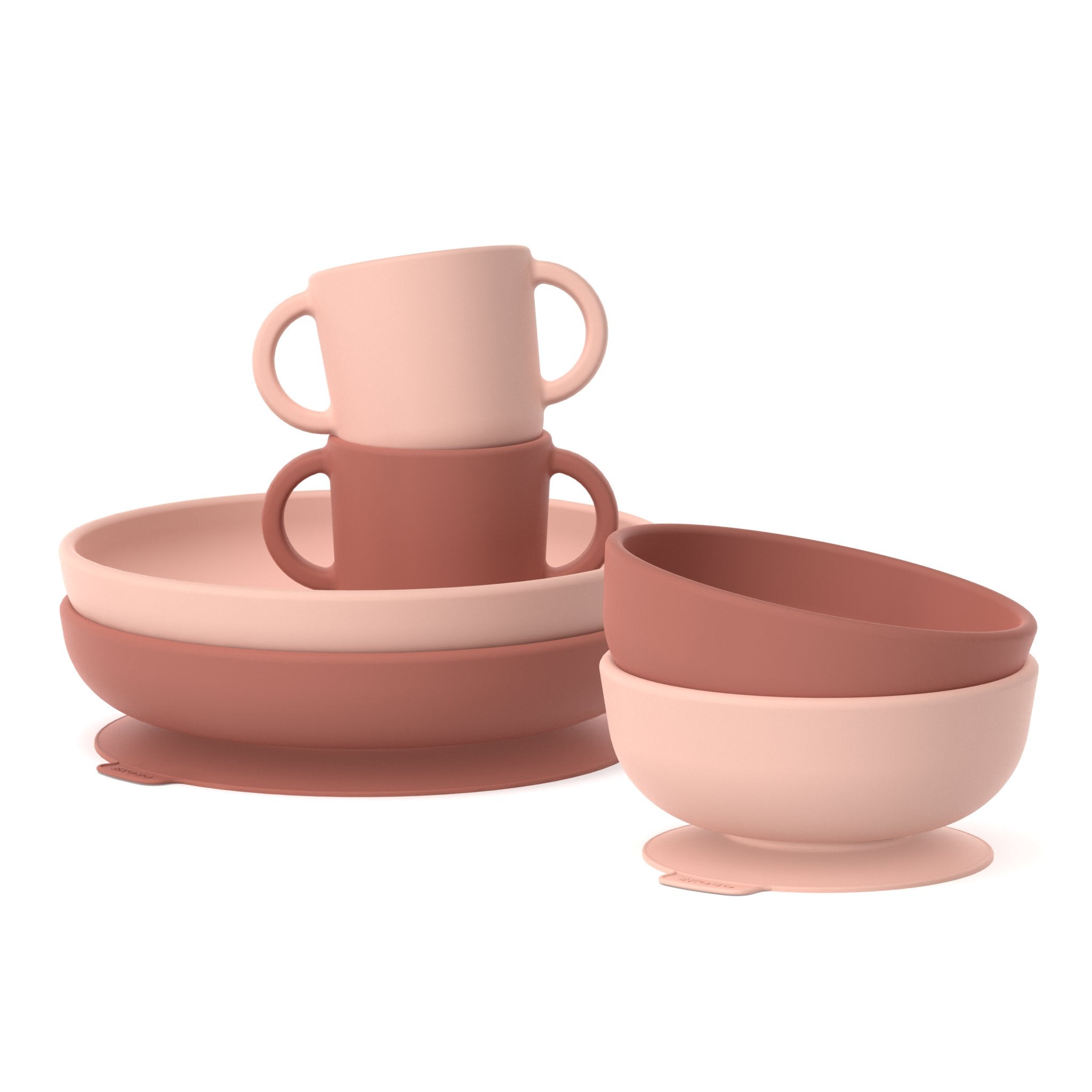 Baby Feeding Bundle - Blush & Terracotta EKOBO