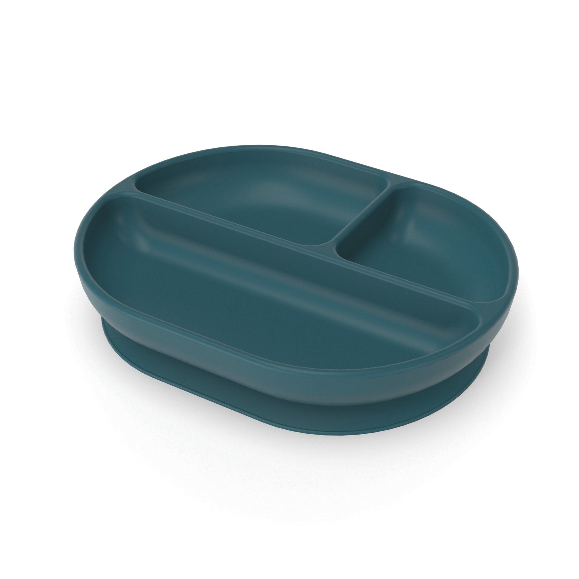 Divided Suction Plate - Blue Abyss EKOBO USA Blue Abyss