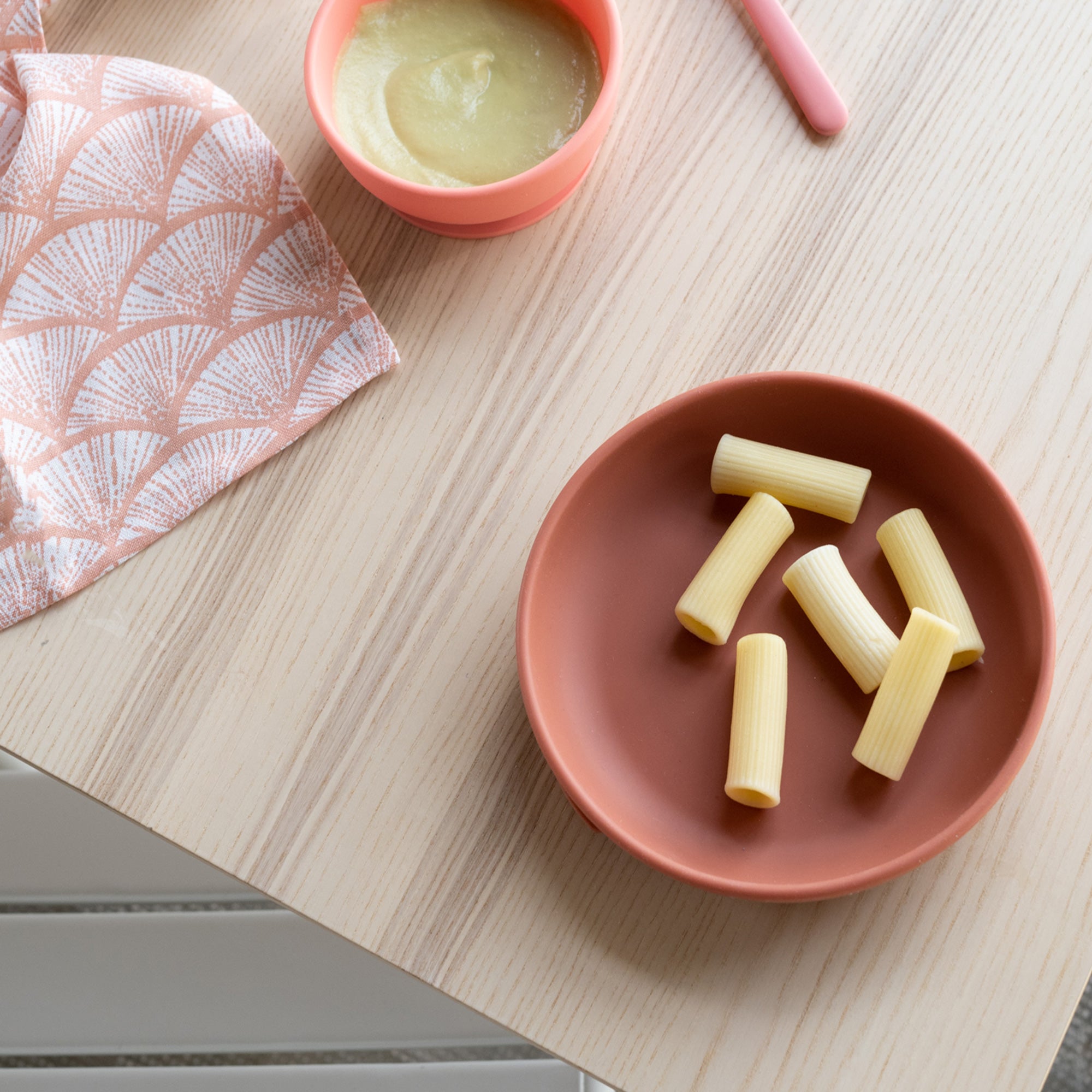 Silicone Baby Meal Set - Coral EKOBO USA