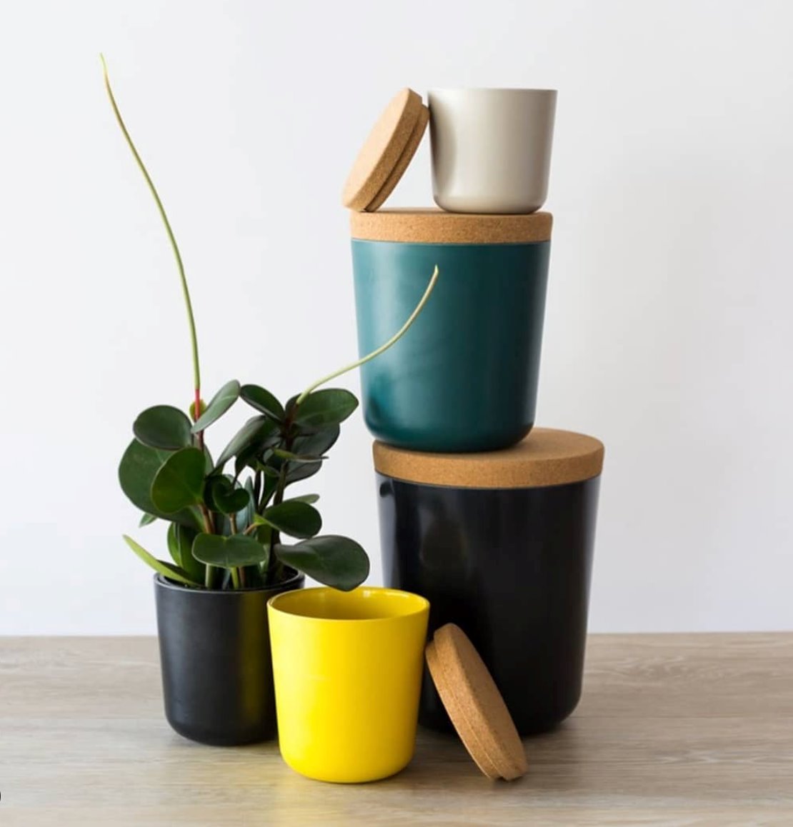 Storage Jar XL - Black EKOBO