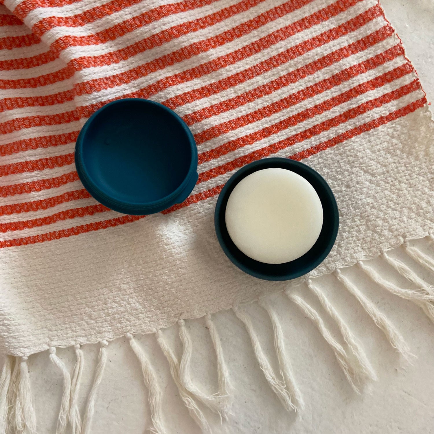 Round Travel Soap Box - Blue Abyss EKOBO USA