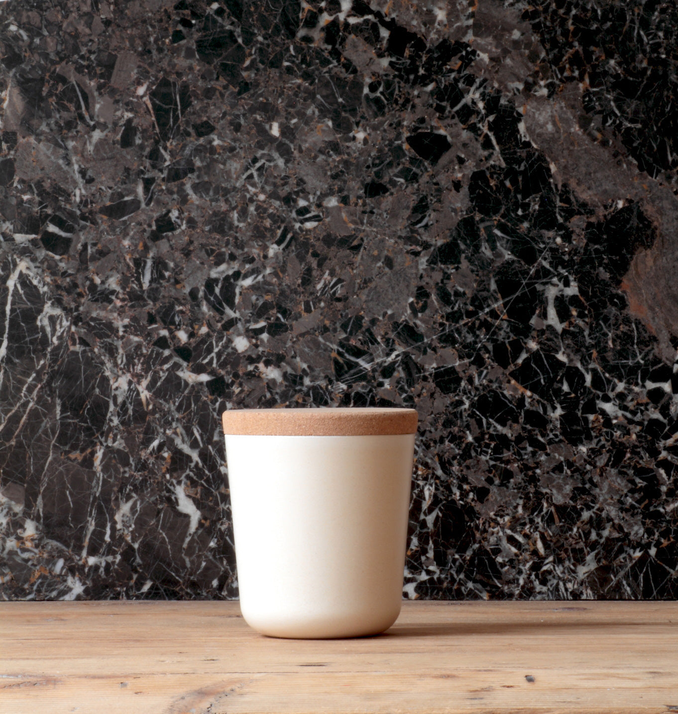 Large Storage Canister - White Eco-Materials EKOBO