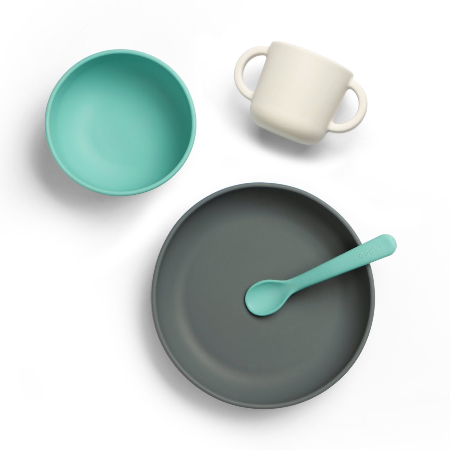 Silicone Baby Meal Set - Lagoon EKOBO USA