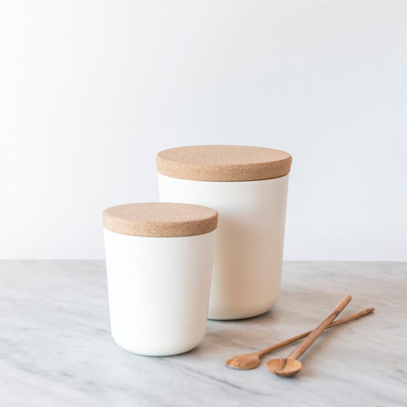 Storage Jar XL - Off White EKOBO