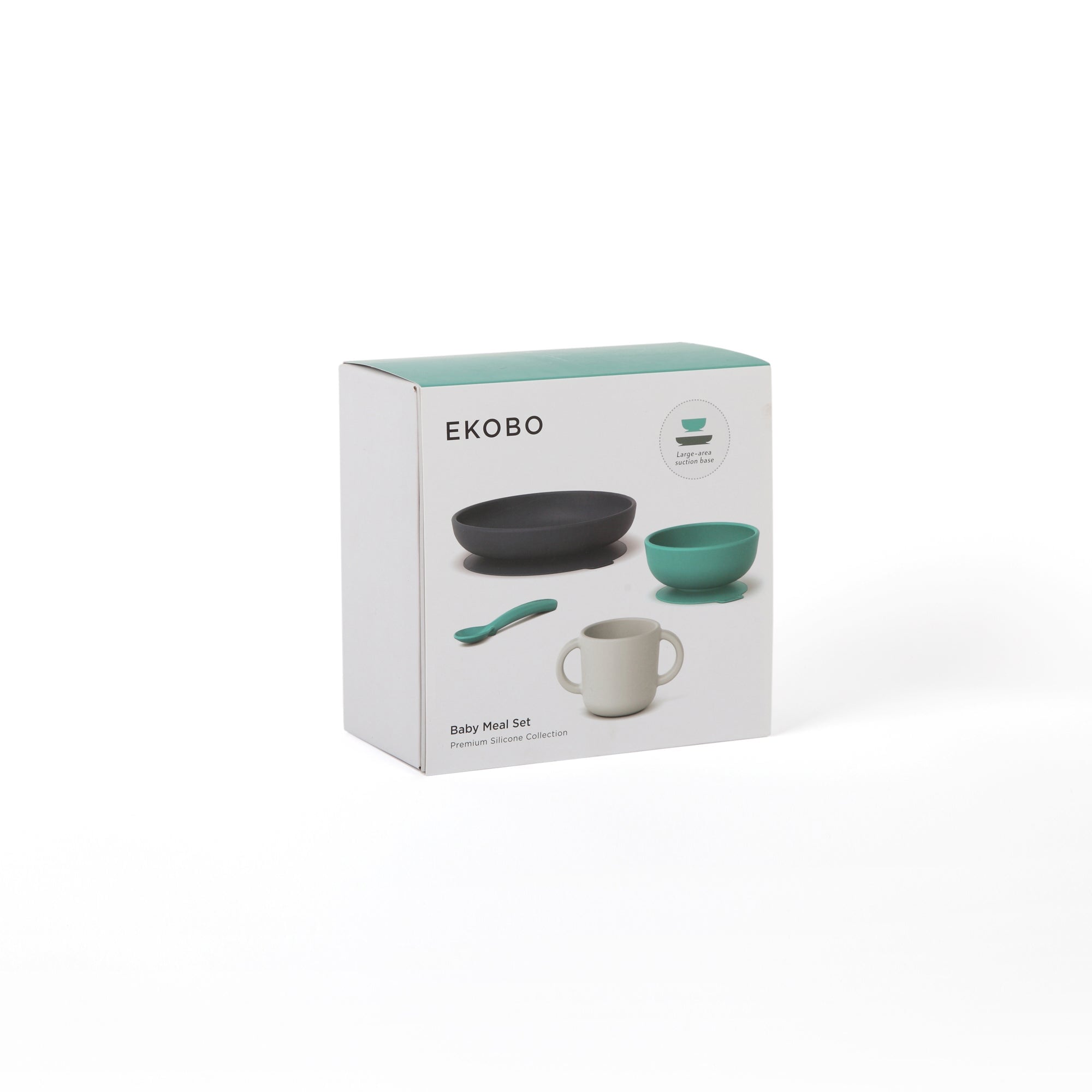 Silicone Baby Meal Set - Lagoon EKOBO USA 