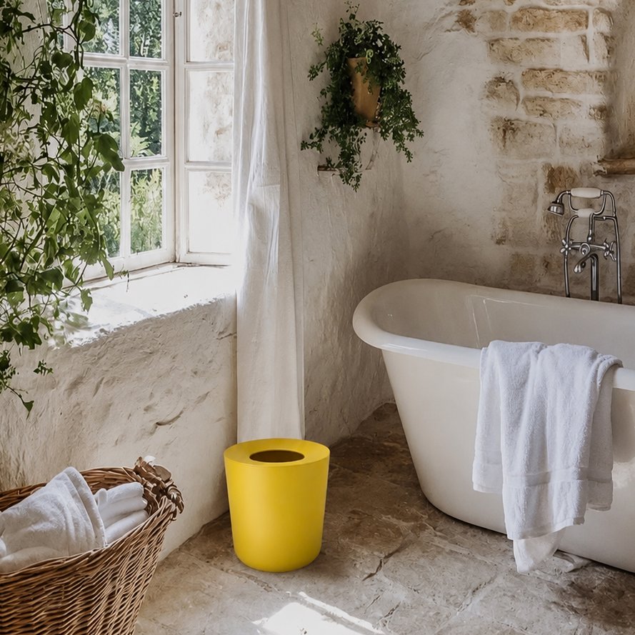 Bathroom Bin 6L - Lemon EKOBO 