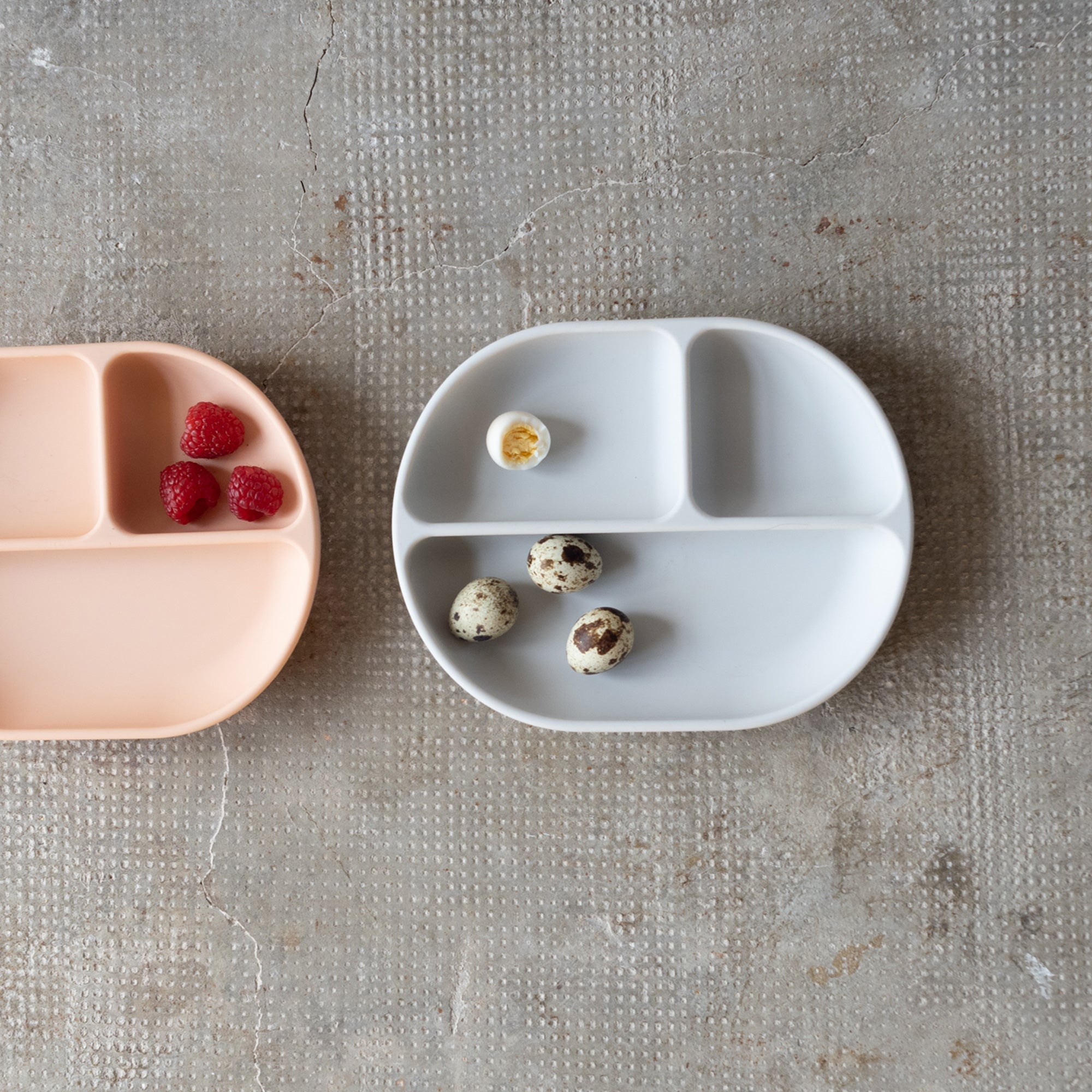 Duo Divided Suction Plate & Sippy Cup - Cloud EKOBO 