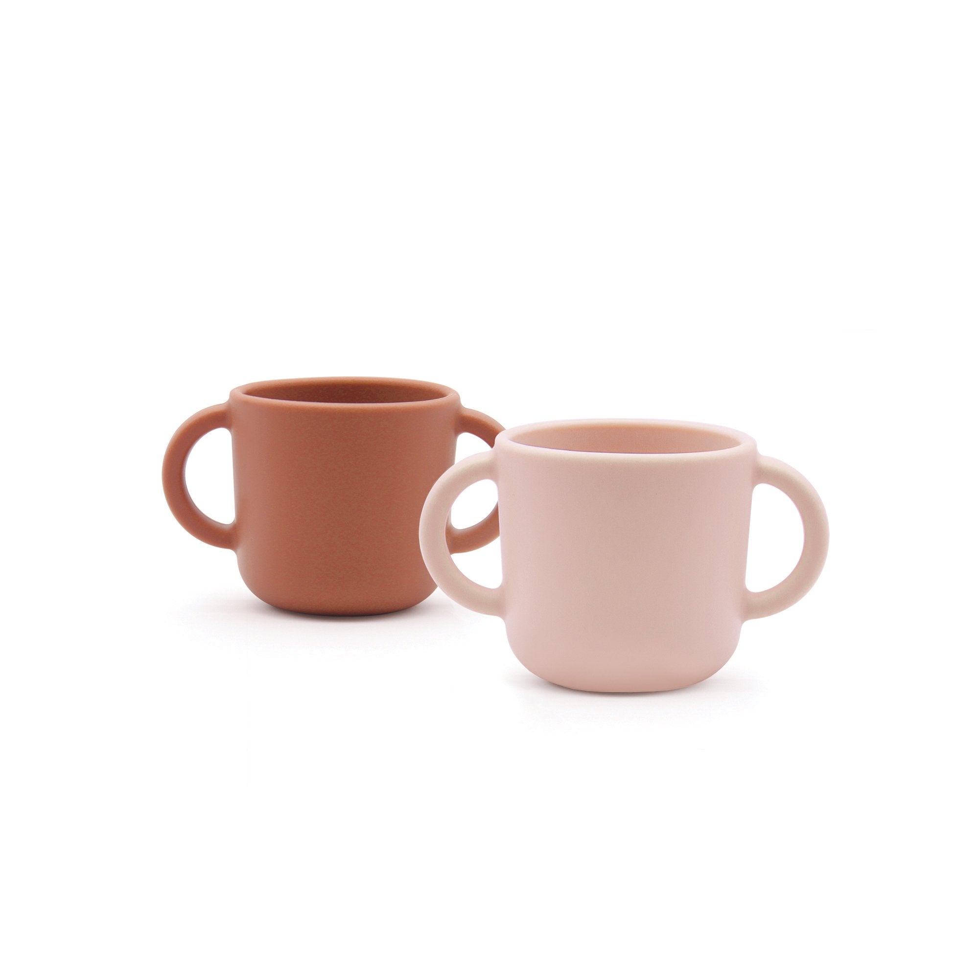 Training Cup Set - Blush / Terracotta kids EKOBO USA Blush / Terracotta 