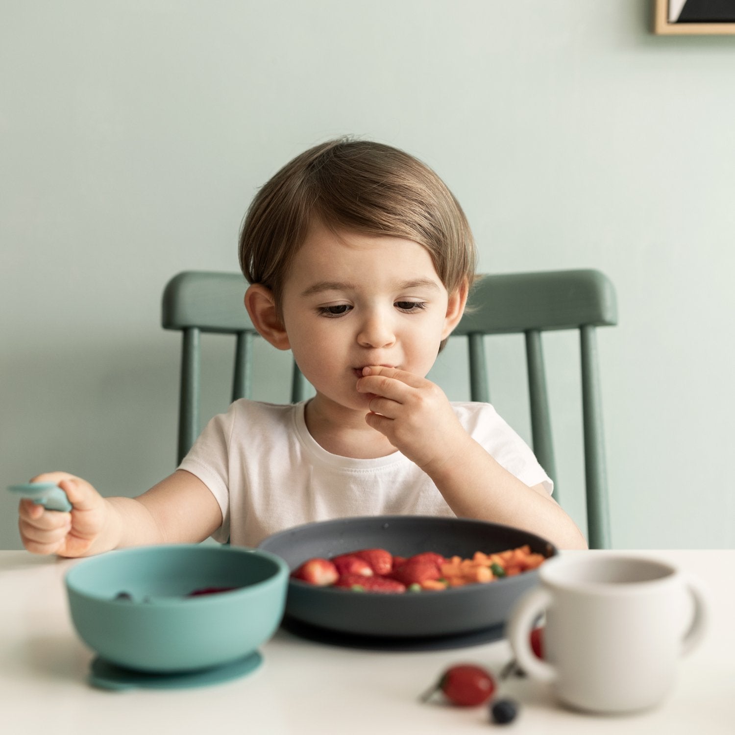Silicone Baby Meal Set - Lagoon EKOBO USA 