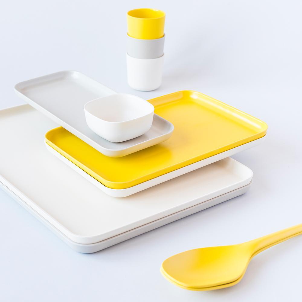 Large Serving Tray - Off White EKOBO 